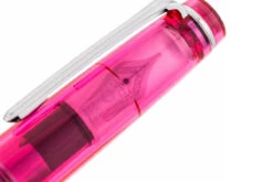 Sailor ProGear Slim Transparent Pink Vulpen -Winkel Voor Kantoorartikelen 11 9047 631 transparant pink fp 6