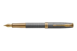 Parker® Parker Sonnet Chiselled Silver GT Vulpen