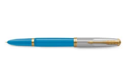 Parker® Parker 51 Premium Turquoise GT Vulpen -Winkel Voor Kantoorartikelen 2169078 Parker 51 2022 Blue FP 5