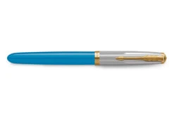 Parker® Parker 51 Premium Turquoise GT Vulpen -Winkel Voor Kantoorartikelen 2169078 Parker 51 2022 Blue FP 6