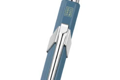 Caran D'Ache 849 Paul Smith Cyan/Steel Balpen -Winkel Voor Kantoorartikelen Caran d Ache 849 Paul Smith Cyan Steel BP 3