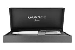 Caran D'Ache Léman Bicolor White Balpen -Winkel Voor Kantoorartikelen Caran d ache Leman Bicolor White ballpoint pen 3