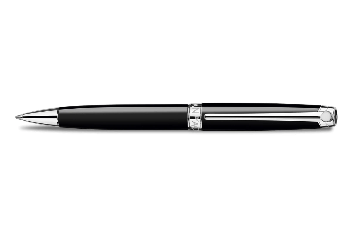 Caran D'Ache Léman Ebony Black Balpen 1 Caran D'Ache Léman Ebony Black Balpen