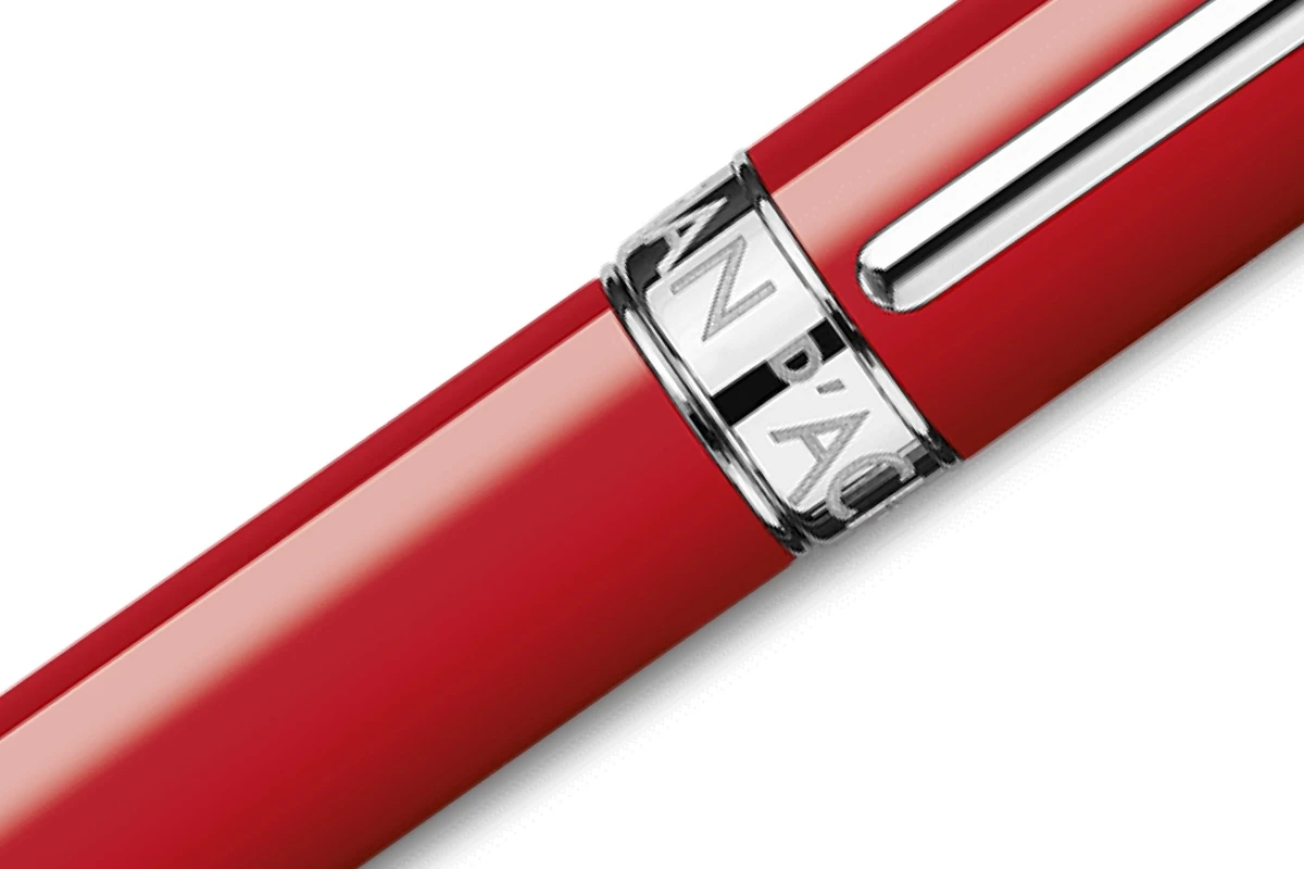 Caran D'Ache Léman Scarlet Red Balpen 2 Caran D'Ache Léman Scarlet Red Balpen - Afbeelding 2