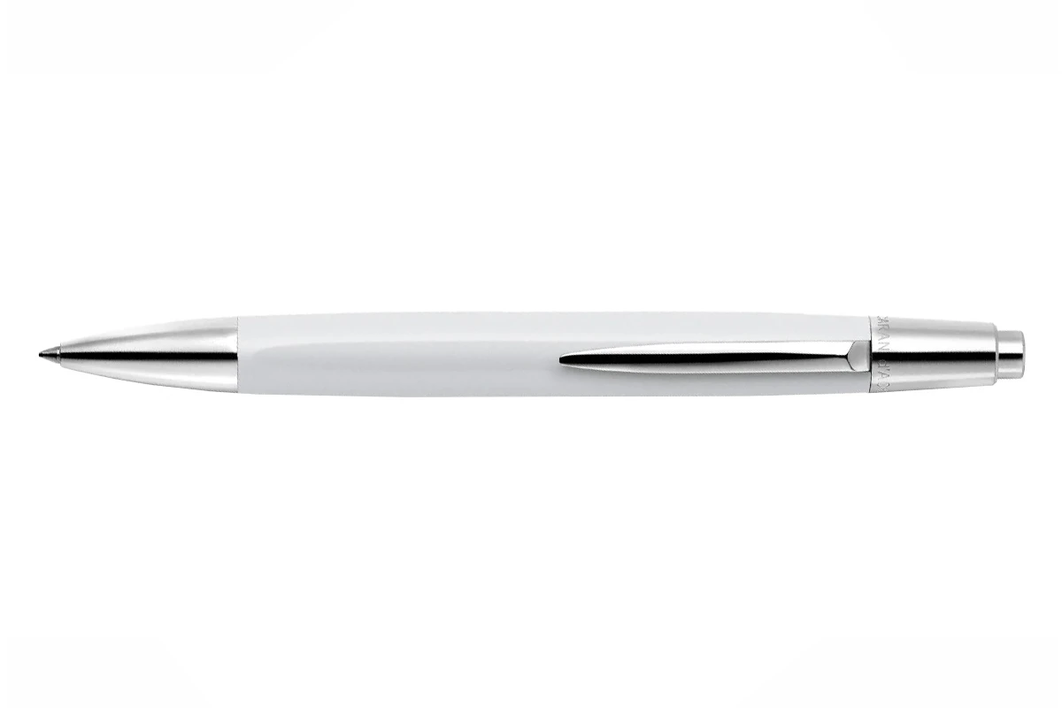 Caran D'Ache Alchemix White Chrome Balpen 1 Caran D'Ache Alchemix White Chrome Balpen