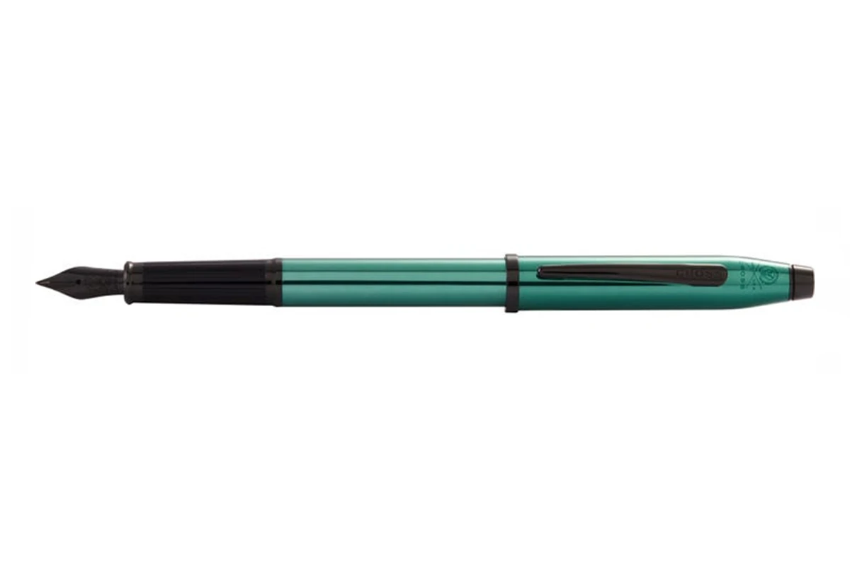 Cross® Cross Century II Transparant Vulpen Groen/Zwart 1 Cross® Cross Century II Transparant Vulpen Groen/Zwart