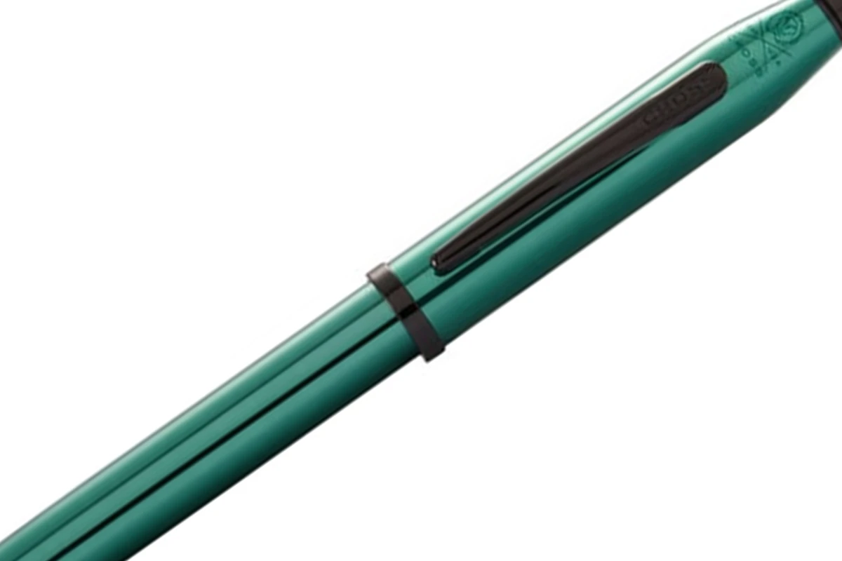 Cross® Cross Century II Transparant Vulpen Groen/Zwart 2 Cross® Cross Century II Transparant Vulpen Groen/Zwart - Afbeelding 2