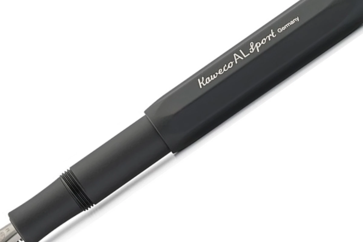 Kaweco AL-Sport Zwart Vulpen 2 Kaweco AL-Sport Zwart Vulpen - Afbeelding 2