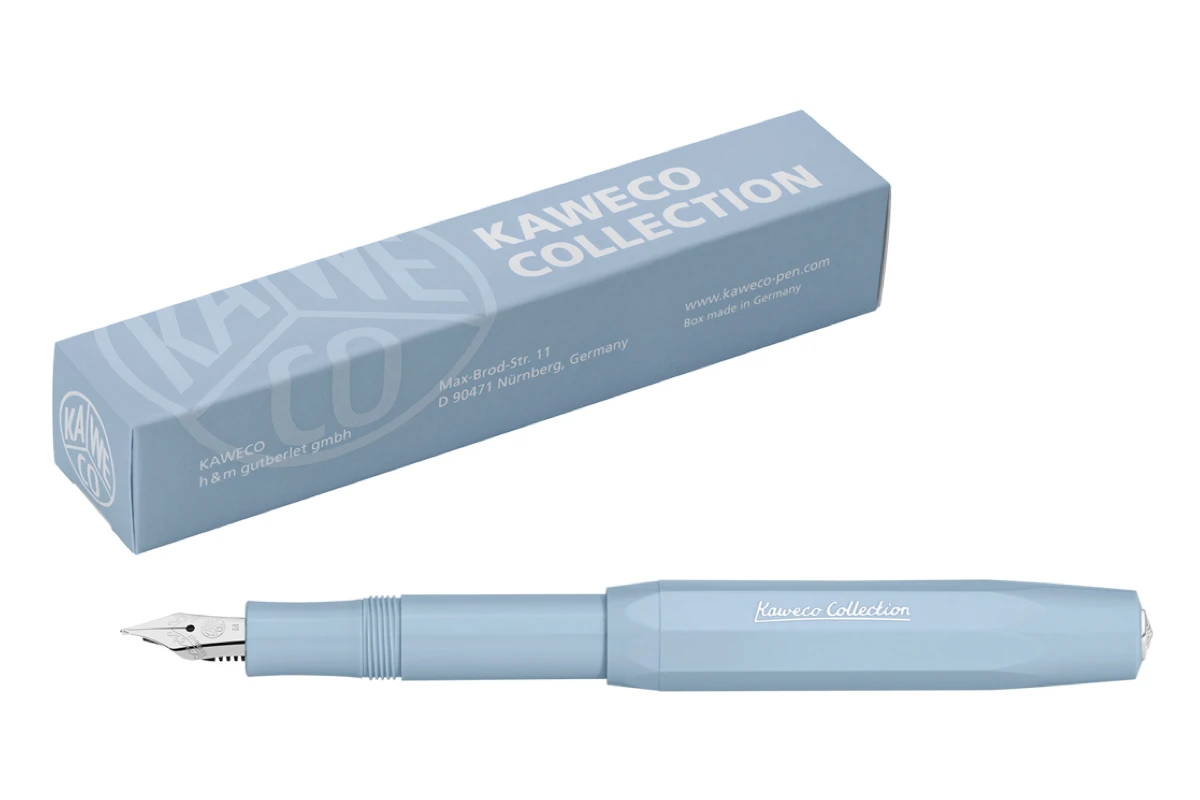 Kaweco Collection Mellow Blue Vulpen 3 Kaweco Collection Mellow Blue Vulpen - Afbeelding 3