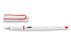 LAMY Joy White + Red Kalligrafie Set 6 LAMY Joy White + Red Kalligrafie Set -Winkel Voor Kantoorartikelen LAMY Joy Red White Calligraphy Fountain Pen 1