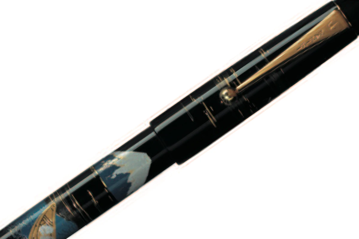Namiki Tradition Mount Fuji And Ship Vulpen 2 Namiki Tradition Mount Fuji And Ship Vulpen - Afbeelding 2