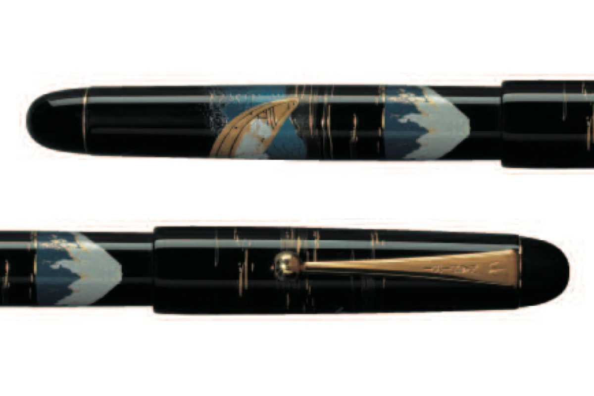 Namiki Tradition Mount Fuji And Ship Vulpen 3 Namiki Tradition Mount Fuji And Ship Vulpen - Afbeelding 3