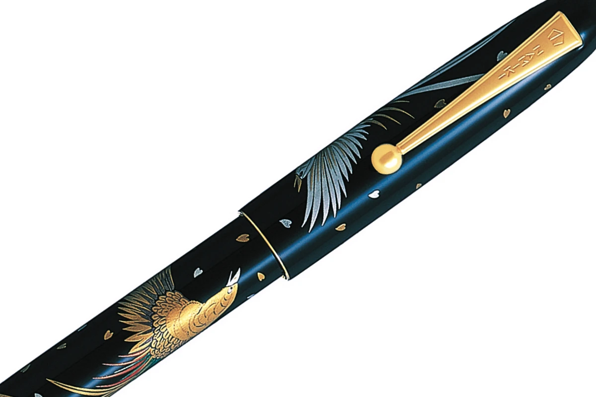 Namiki Tradition Golden Pheasant Vulpen 2 Namiki Tradition Golden Pheasant Vulpen - Afbeelding 2