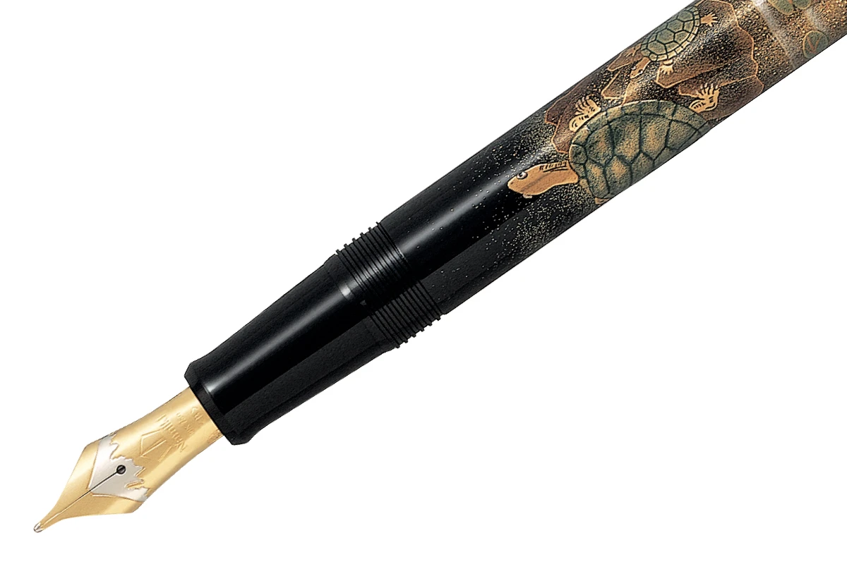 Namiki Yukari Turtle Vulpen 2 Namiki Yukari Turtle Vulpen - Afbeelding 2