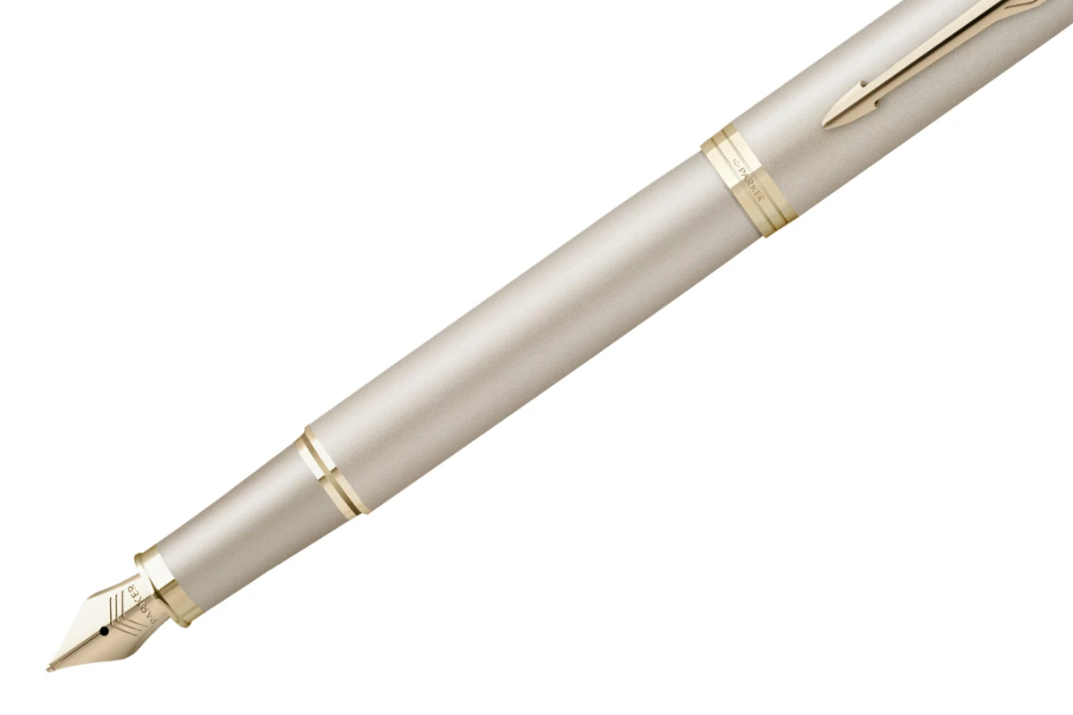 Parker® Parker IM Monochrome Champagne Vulpen 2 Parker® Parker IM Monochrome Champagne Vulpen - Afbeelding 2