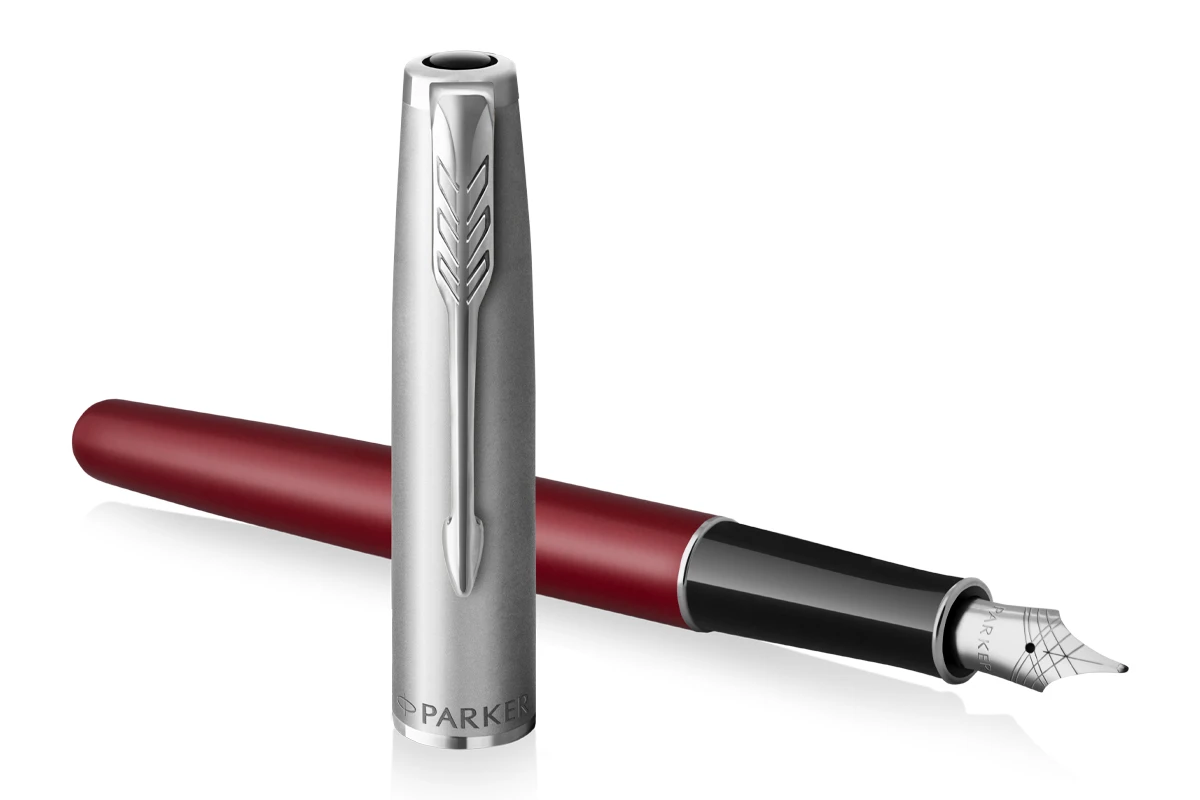 Parker® Parker Sonnet Sand Blasted Red Vulpen 2 Parker® Parker Sonnet Sand Blasted Red Vulpen - Afbeelding 2