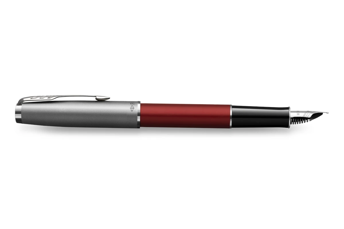 Parker® Parker Sonnet Sand Blasted Red Vulpen 4 Parker® Parker Sonnet Sand Blasted Red Vulpen - Afbeelding 4