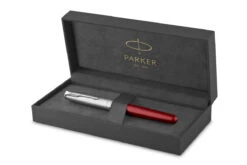 Parker® Parker Sonnet Sand Blasted Red Vulpen 9 Parker® Parker Sonnet Sand Blasted Red Vulpen -Winkel Voor Kantoorartikelen Parker Sonnet Sandblasted Red FP 5