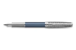 Parker® Parker Sonnet Metal Blue CT 18K Vulpen