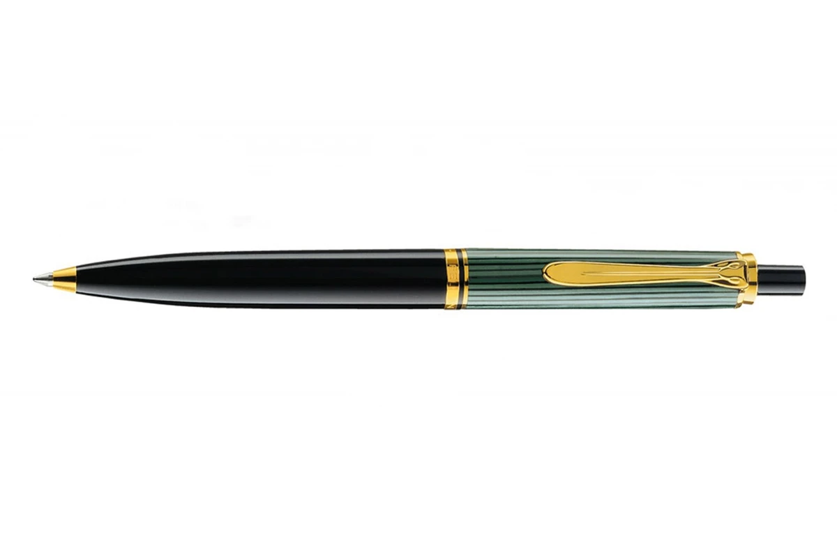 Pelikan Souverän K400 Zwart/Groen Balpen 1 Pelikan Souverän K400 Zwart/Groen Balpen