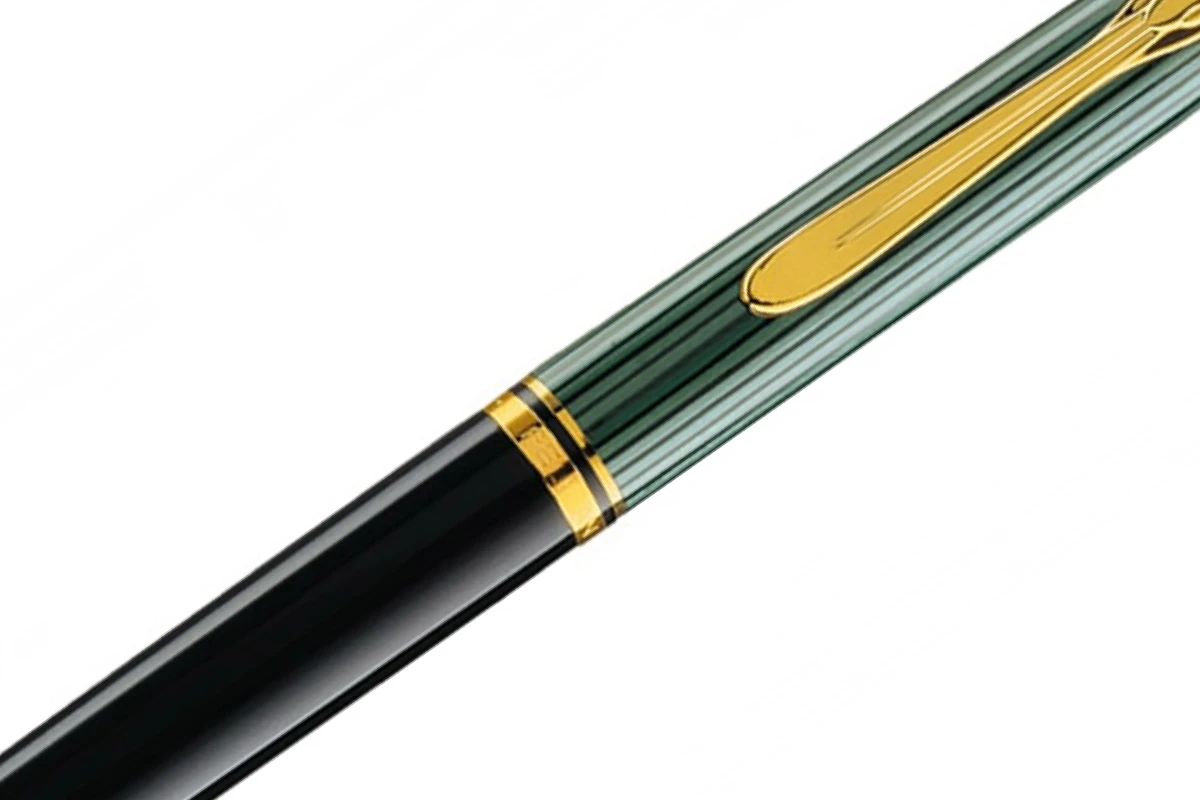 Pelikan Souverän K400 Zwart/Groen Balpen 2 Pelikan Souverän K400 Zwart/Groen Balpen - Afbeelding 2