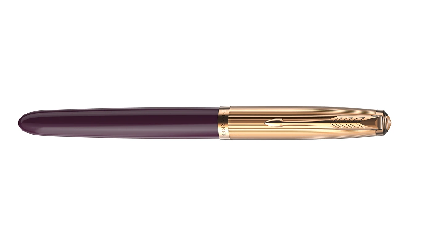 Parker® Parker 51 Deluxe Plum GT Vulpen 1 Parker® Parker 51 Deluxe Plum GT Vulpen