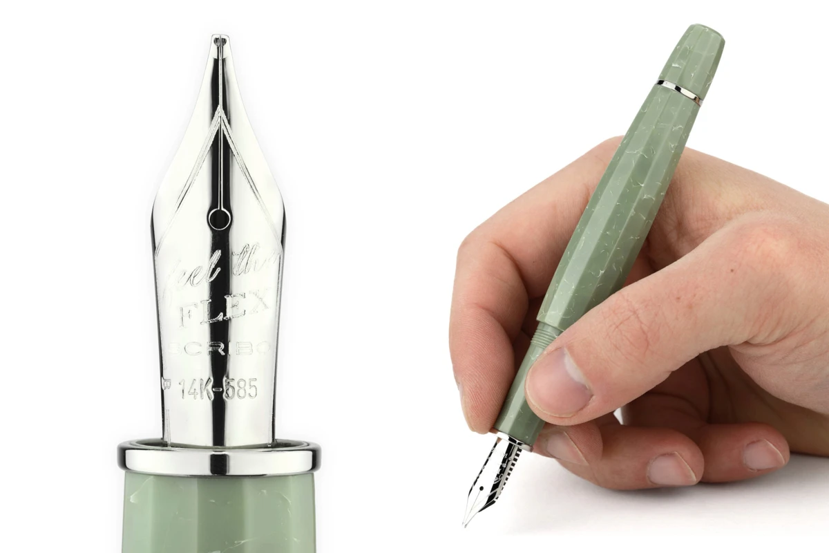 Scribo FEEL Verde Antico Vulpen 2 Scribo FEEL Verde Antico Vulpen - Afbeelding 2