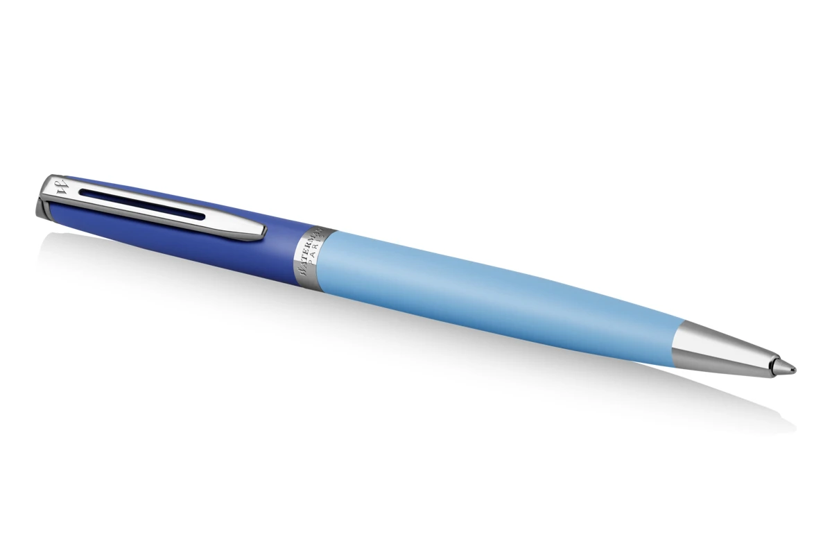 Waterman Hémisphère Colour Blocking Blue CT Balpen 2 Waterman Hémisphère Colour Blocking Blue CT Balpen - Afbeelding 2