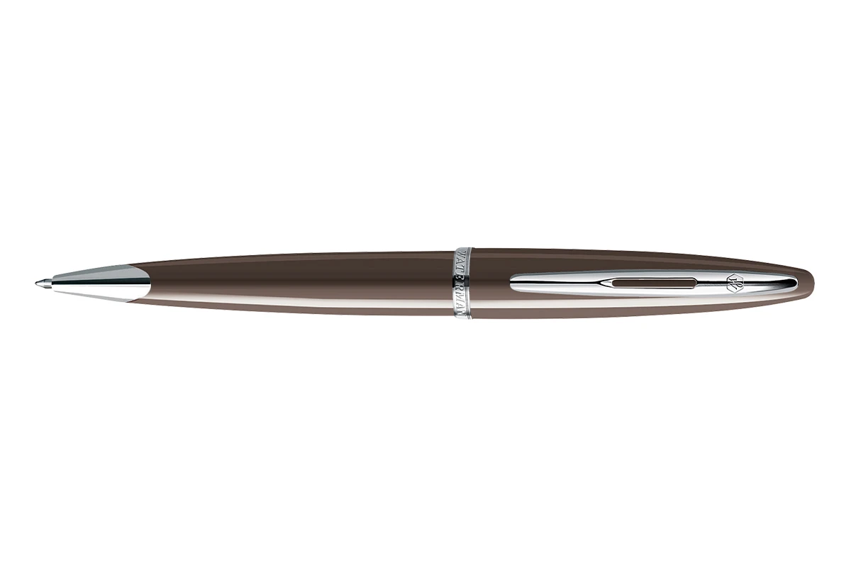 Waterman Carène Frosty Brown ST Balpen 1 Waterman Carène Frosty Brown ST Balpen