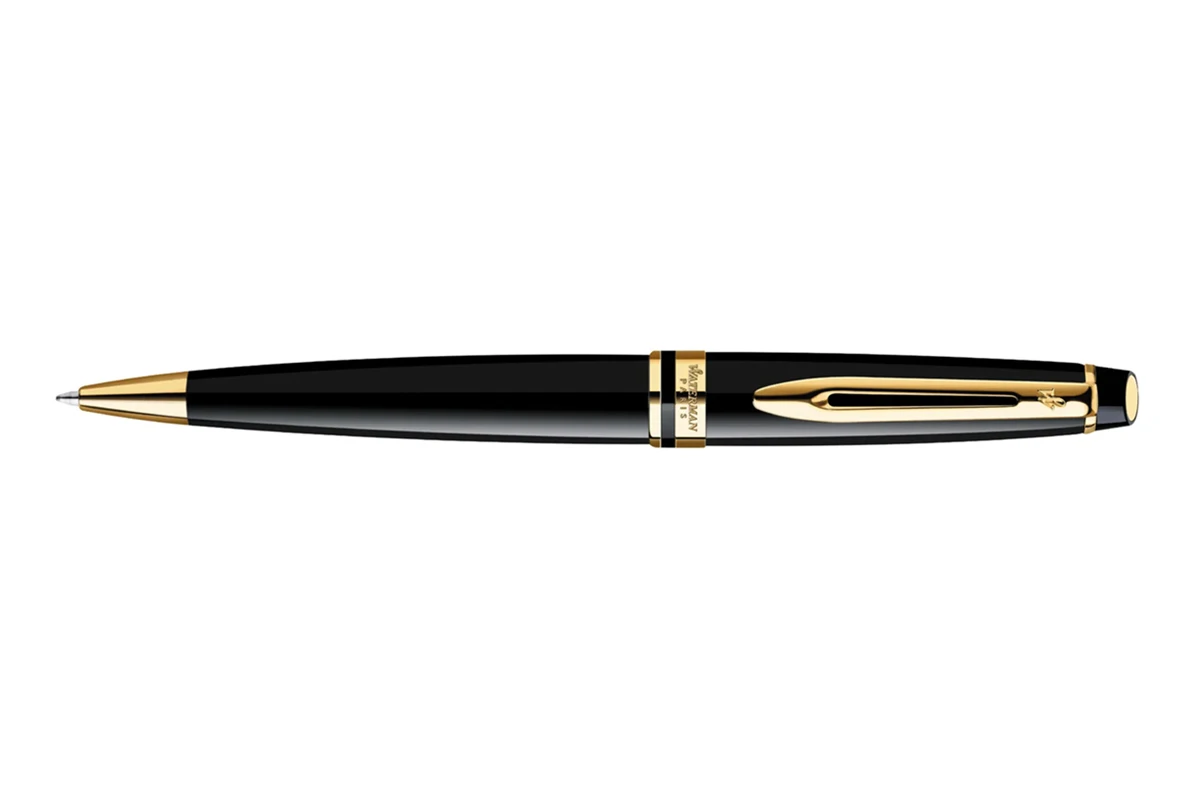 Waterman Expert Laque Black GT Balpen 1 Waterman Expert Laque Black GT Balpen