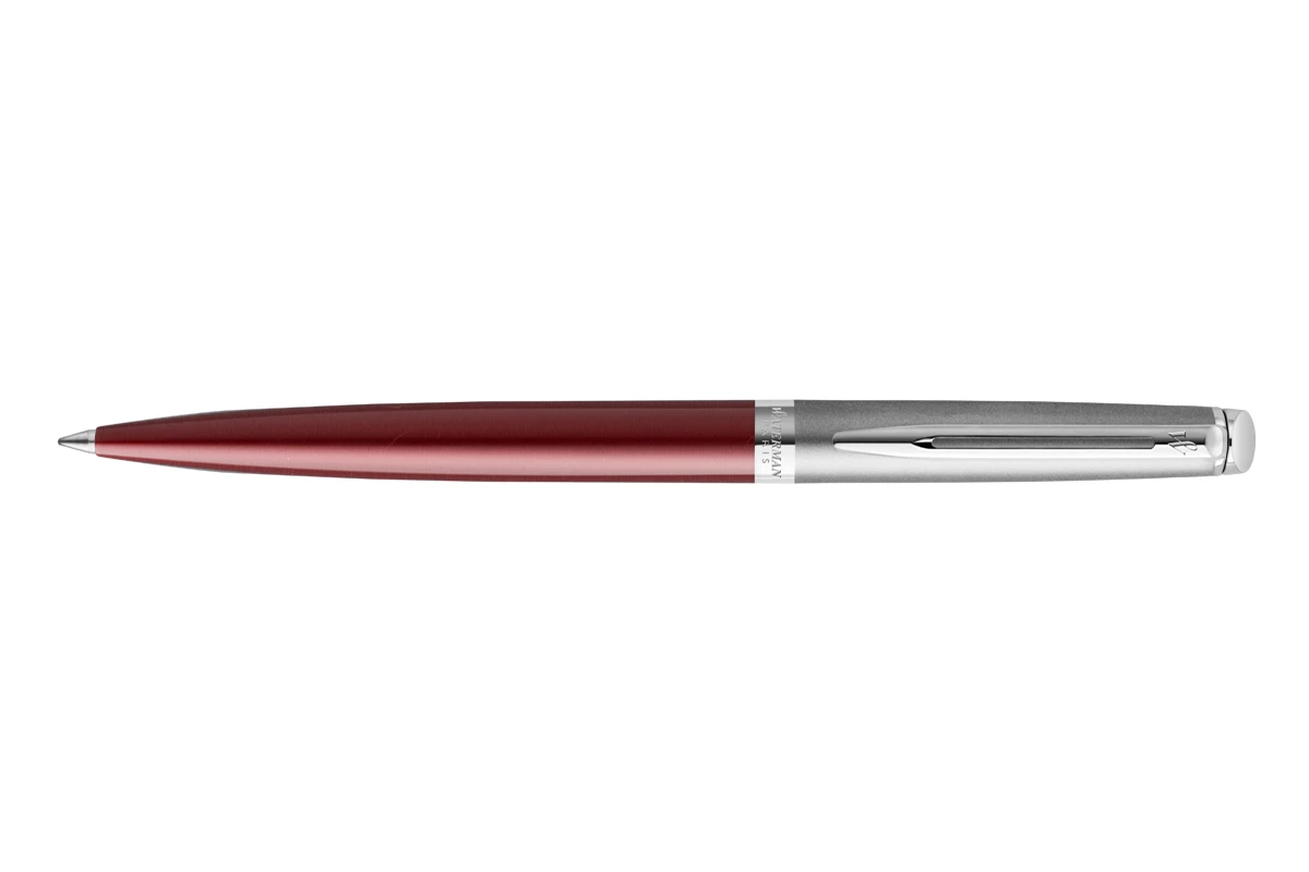 Waterman Hemisphere Sandblasted Steel Matt Red CT Balpen 1 Waterman Hemisphere Sandblasted Steel Matt Red CT Balpen